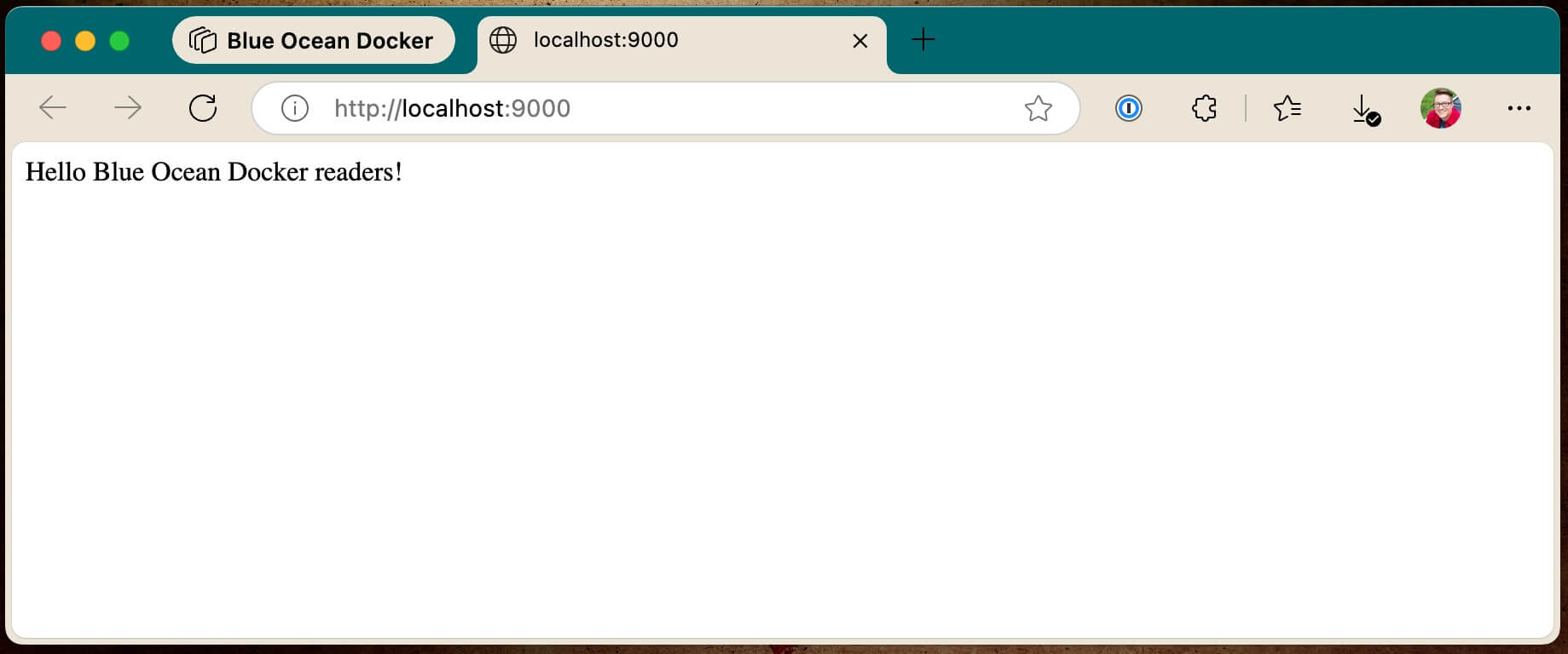 Hello Blue Ocean Docker Readers
